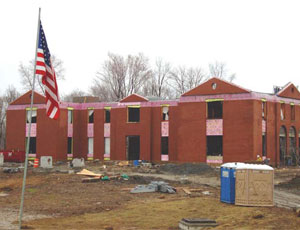 Scully Construction’s $11 million, 20,000-sq-ft building under construction for Historic Hudson Valley in Pocantico Hill is scheduled for a November 2010 completion. 
