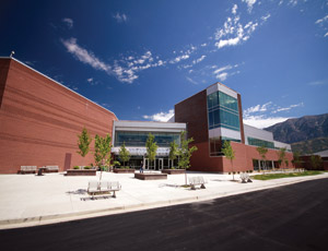 The new 223,000-sq-ft Orem High School is part of Alpine School District’s $250-million bond passed by voters in 2006. It replaces the original Orem High School built in 1956. 
