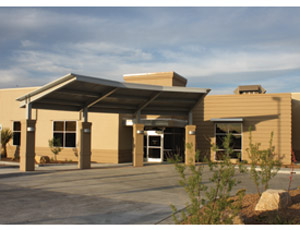 The recently completed Mimbres Memorial Hospital.
