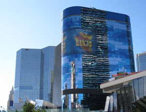 The Las Vegas hotel-condo was designed by famed U.K. architect Sir Norman Foster.