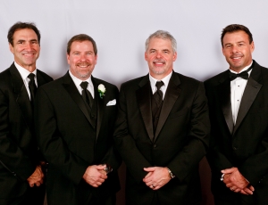 From left, Mike Ghilotti, Rob Layne, Mark Breslin and Mike McElroy.