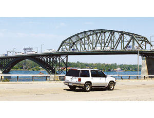 Peace Bridge linking New York and Ontario will get money for rehabilitation.