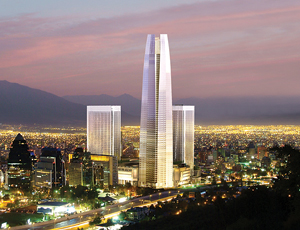 Chilean job includes 300-m-tall tower