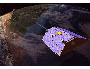 The pair of GRACE satellites, released into orbit in August 2002, transmitted monthly observation in groundwater changes to the Center for Space Research at the University of Texas at Austin.