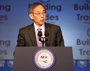 Energy Chief Chu noted nuclear projects.