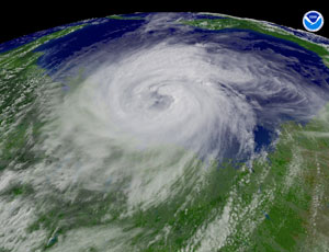 Hurricane Ike, in 2008. NOAA is predicting an active, to extremely active hurricane season this year.