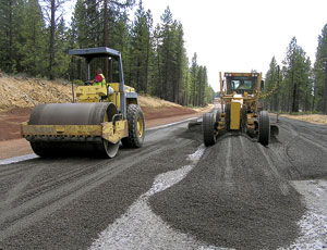 green in oregon A road improvement project may be the first to be officially rated “green.” 