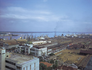 Congestion at the port and railway complex at Maputo, Mozambique, will be alleviated by a new rail system. 