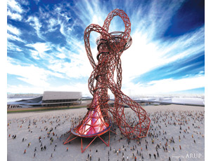 London’s Olympic Mega-Sculpture On Track