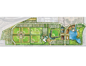 Conceptual drawings show possible layouts for the Cubs’ new spring home.