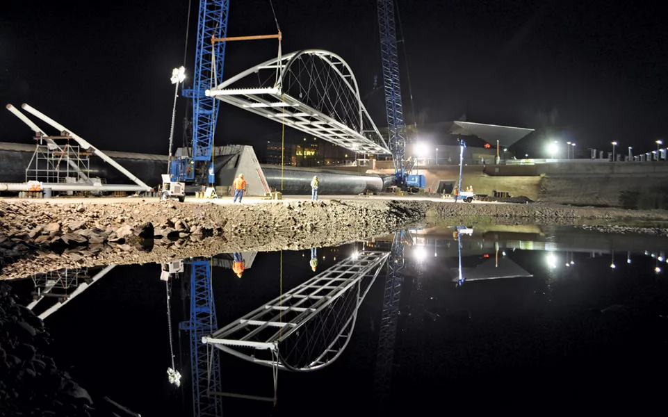 Tempe Town Lake Pedestrian Bridge, Tempe, Ariz.