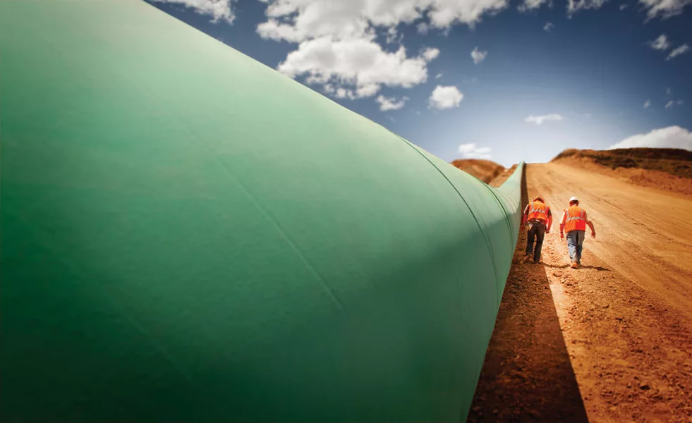 Ruby Pipeline, Winnemucca, Nev.
