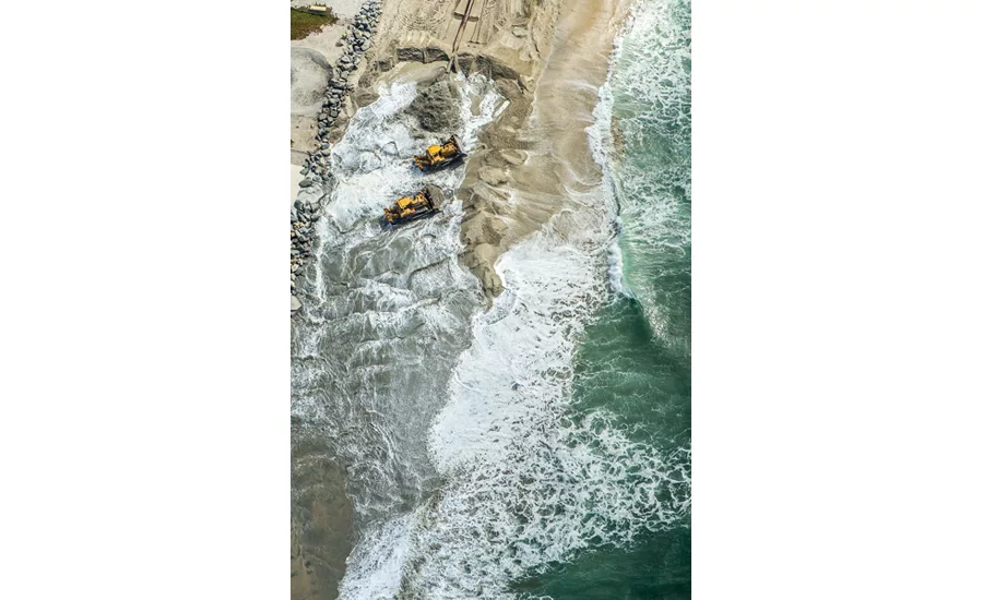 San Diego Regional Beach Sand Project, San Diego, California, USA