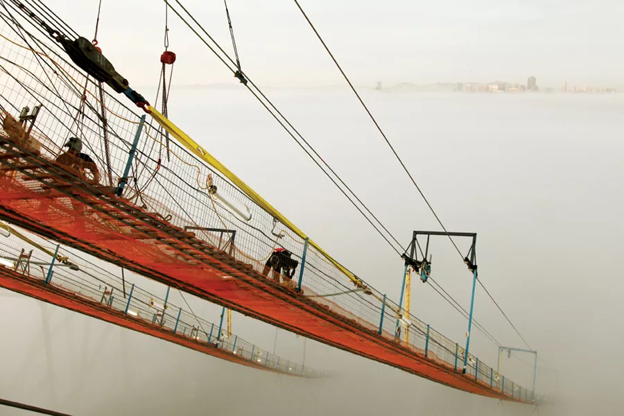 San Francisco/Oakland Bay Bridge, California, USA