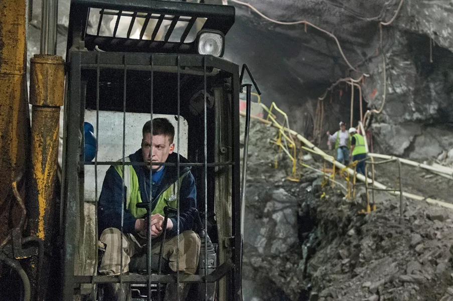 Second Ave. Subway Tunnel Bore, New York City, USA