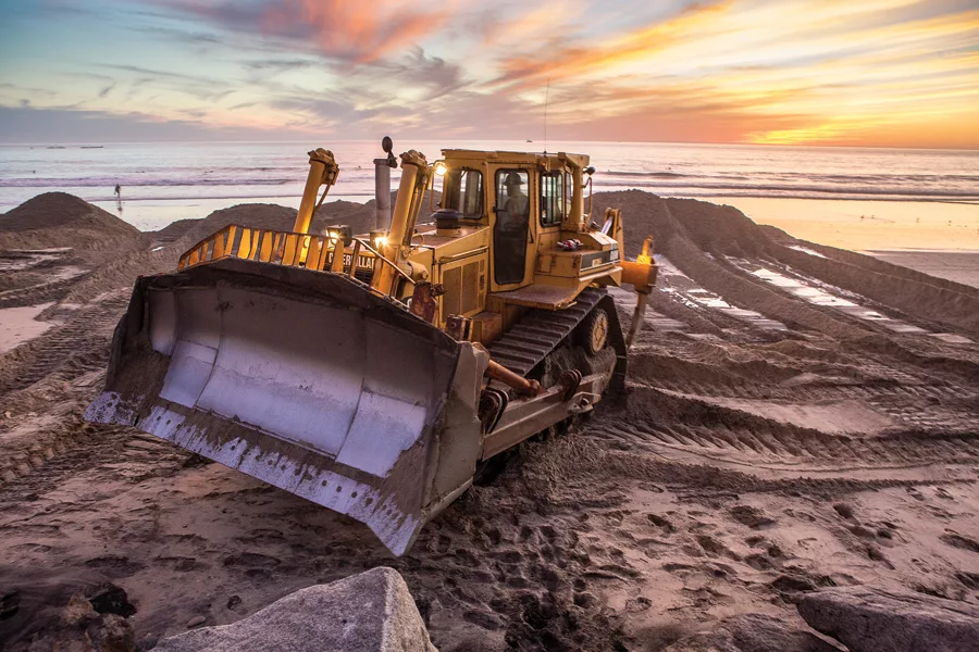 San Diego Regional Beach Sand Project, San Diego, California, USA
