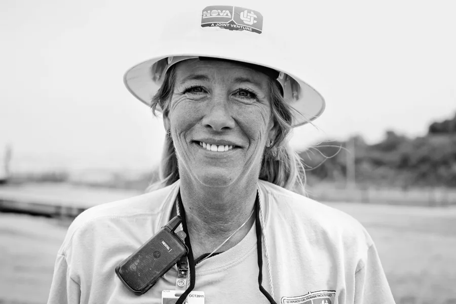 Truck Driver Dana Lau, U.S. Navy Fuel storage Replacement Facility, Point Loma, California, USA