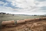 San Joaquin Pipeline SystemâEastern Segment, Oakdale, California USA