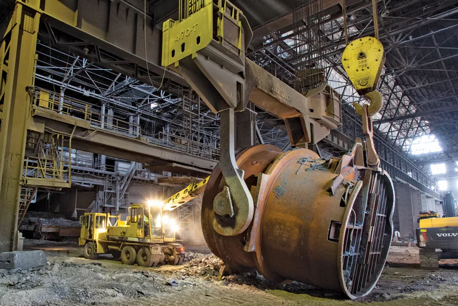 Demolition of Former RG Steel Sparrows Point Plant, Baltimore