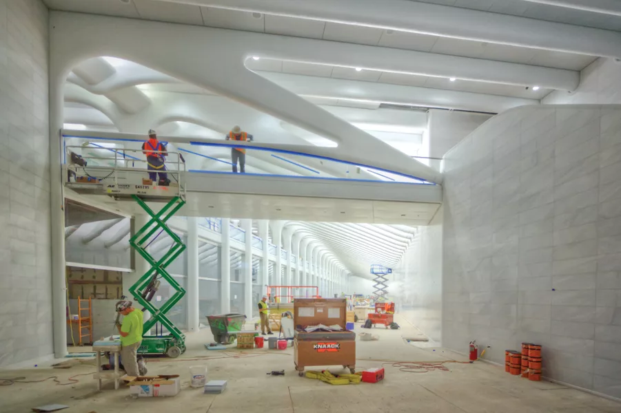 World Trade Center Transportation Hub's West Concourse, New York City