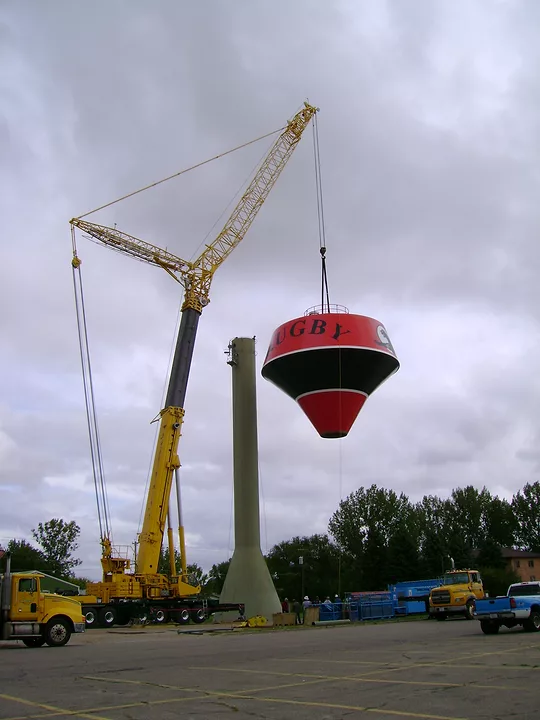 elevated tank bowl