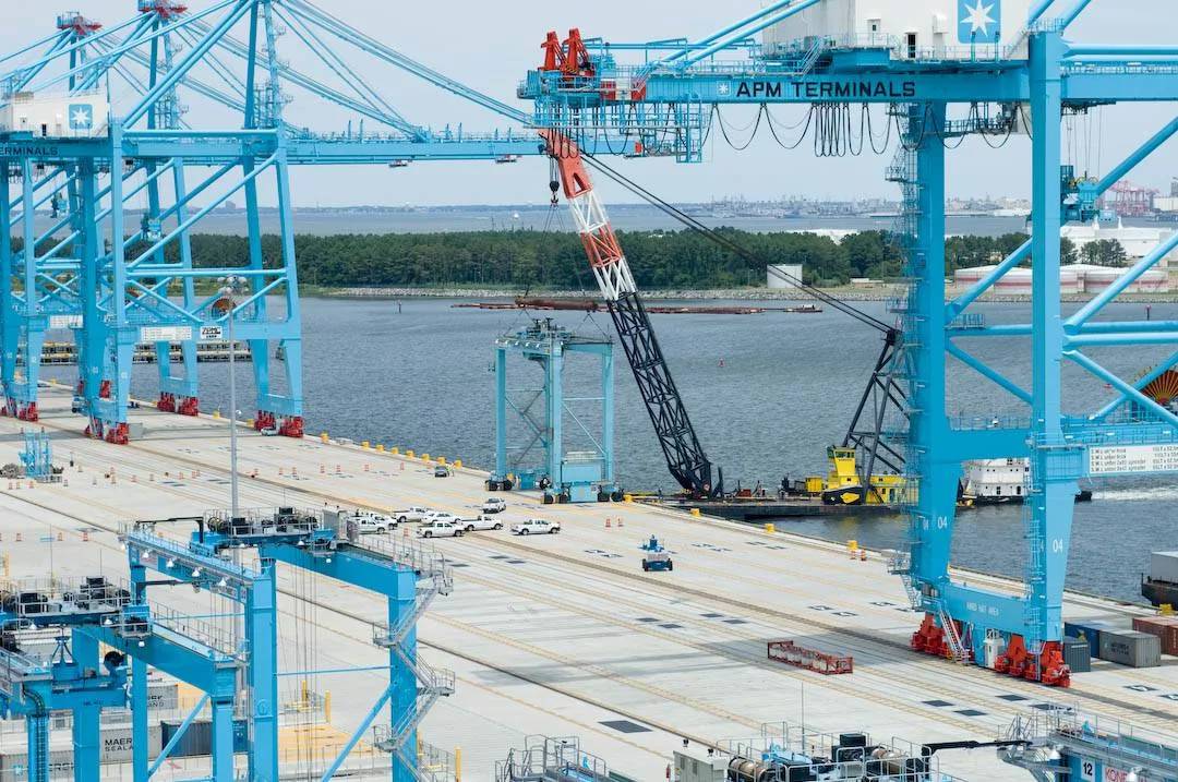 The Marine Container Terminal Wharf