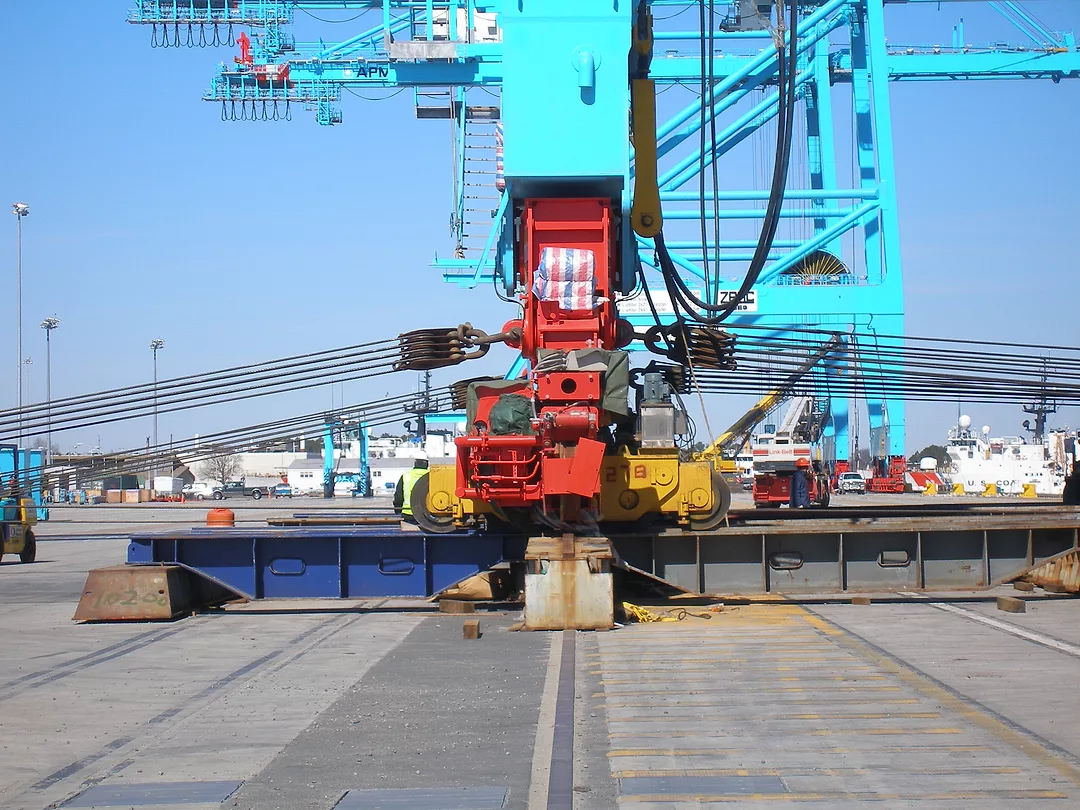 The Marine Container Terminal Wharf