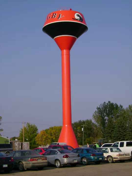 elevated tank bowl