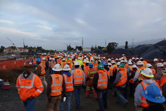 San Jose BART Extension Reaches Milestone