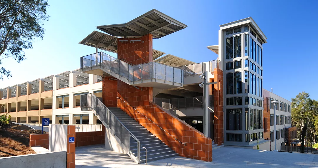 The West Los Angeles Community College Lot 8 Parking Facility