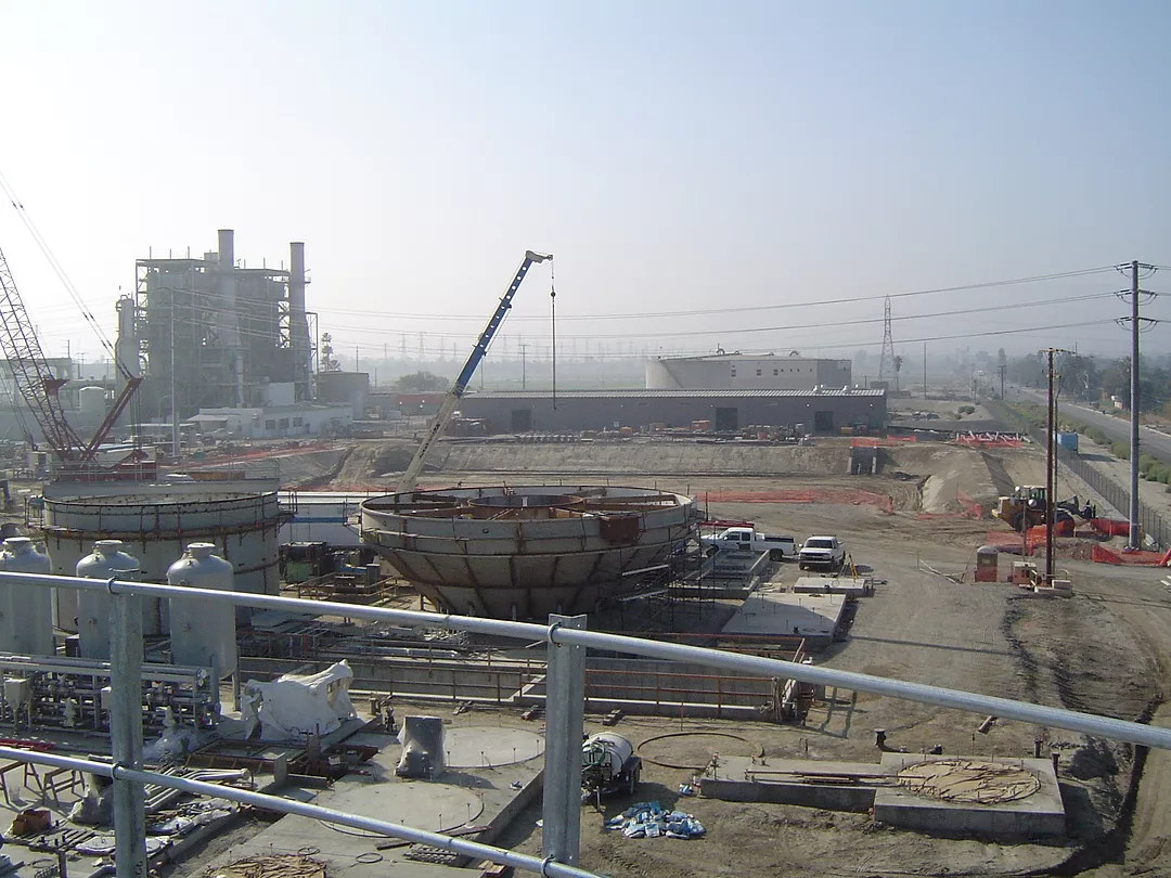 Survey Control Work for Mountain View Power Plant