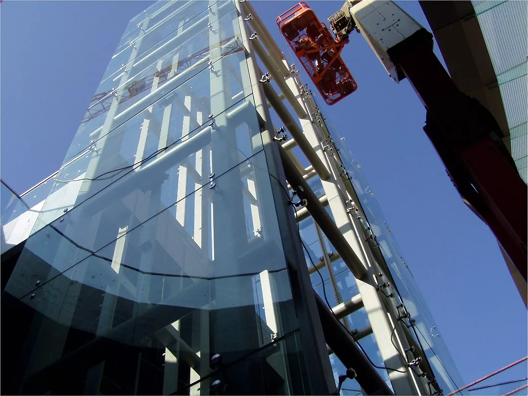 Santa Monica Place Elevator Glazing