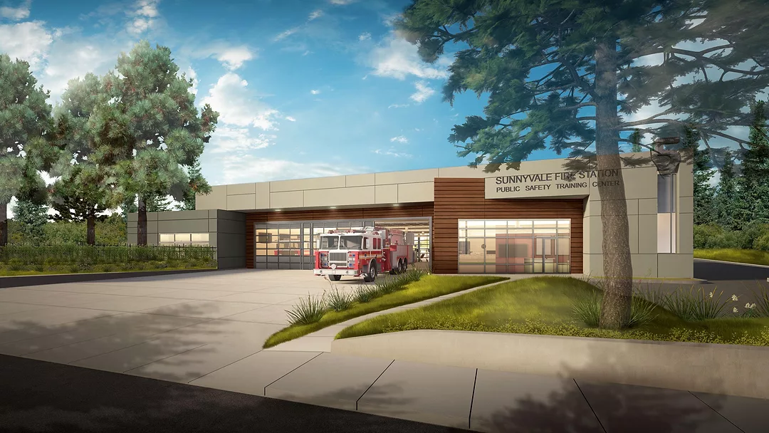 Sunnyvale Fire Station #5 At Moffett Place