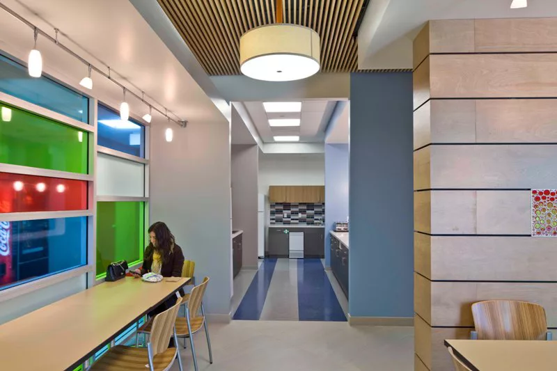 Genoptix Call Center Break Room