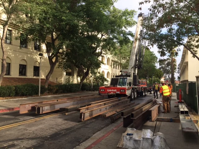 Kitchell Celebrates Steel Topping-Out at SDSU's Page Pavilion