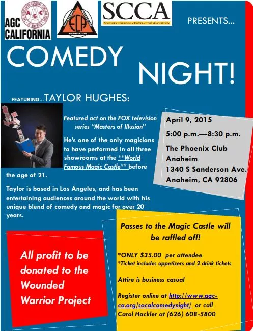 AGC/SCCA/ECA Event April 9th in Anaheim