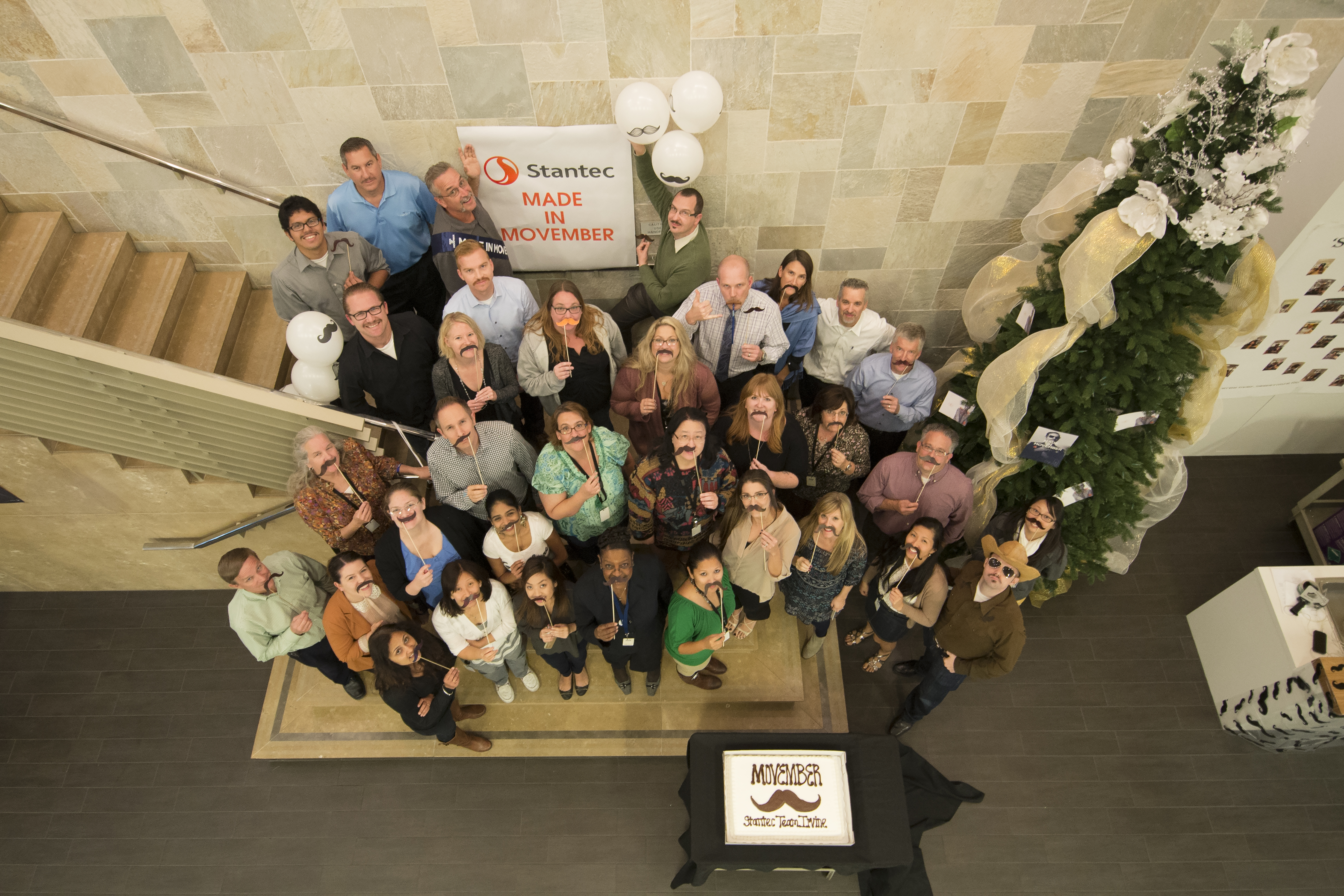 Stantec Irvine Celebrates Movember