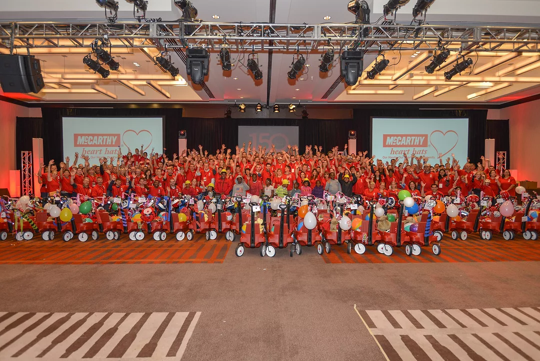 McCarthy Holdings, Inc. Celebrates 150 Years of Building by Giving Back to the Community