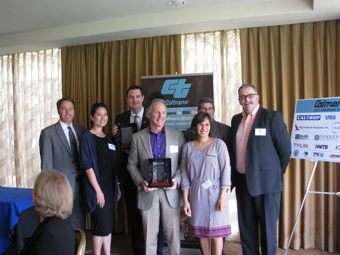HNTB Recognized With Outstanding Performance Award for Calmentor Mentor-Protégé Program in San Diego