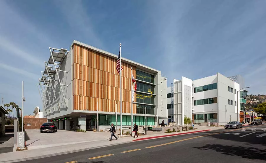The City of West Hollywood's Automated Parking Garage and Community Plaza