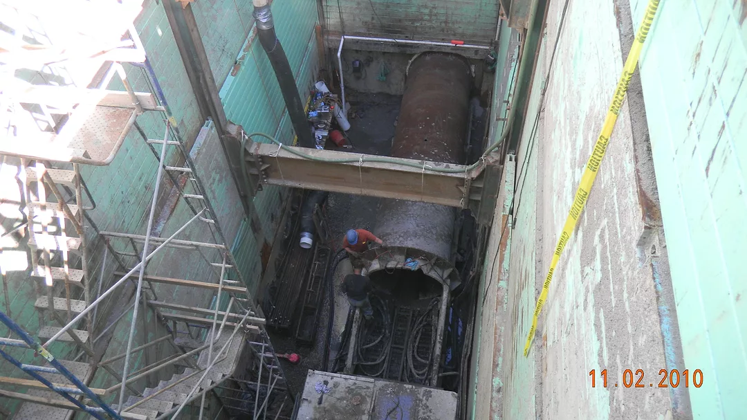 Boring Pit