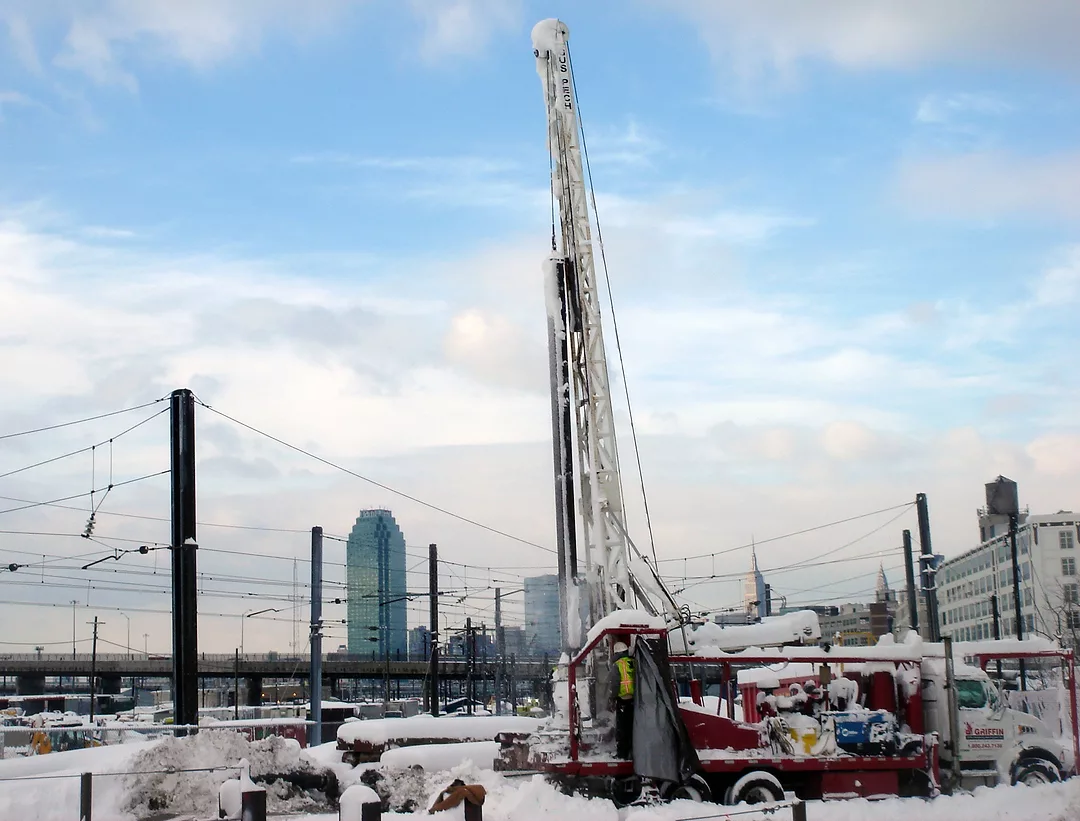 Installing Deep Wells on the Eastside Access Tunnel Project in Queens, NY