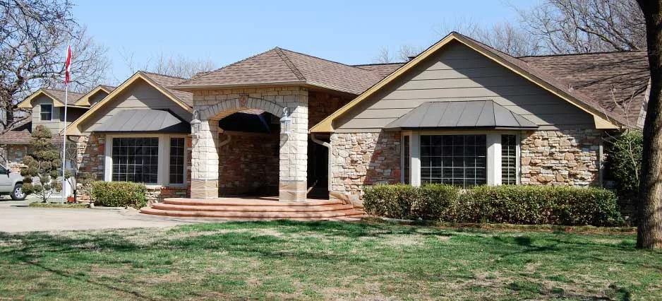Shingle roof