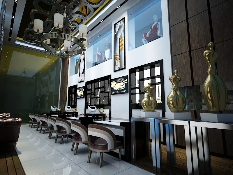 Jewelry Showroom, Retail, Interior, Design, Sho[, Commercial