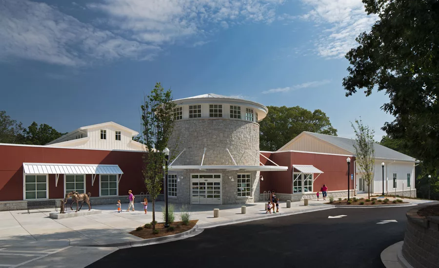 Milton Library in Milton, Ga