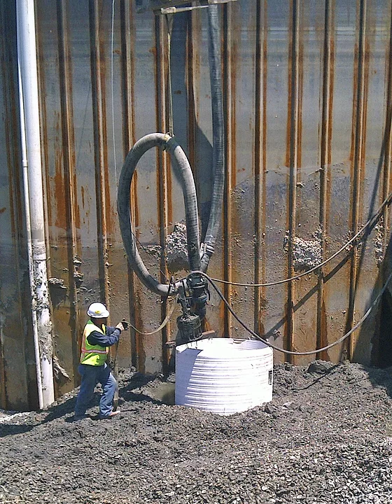 Dewatering Pump at the Floodgate Complex in New Orleans