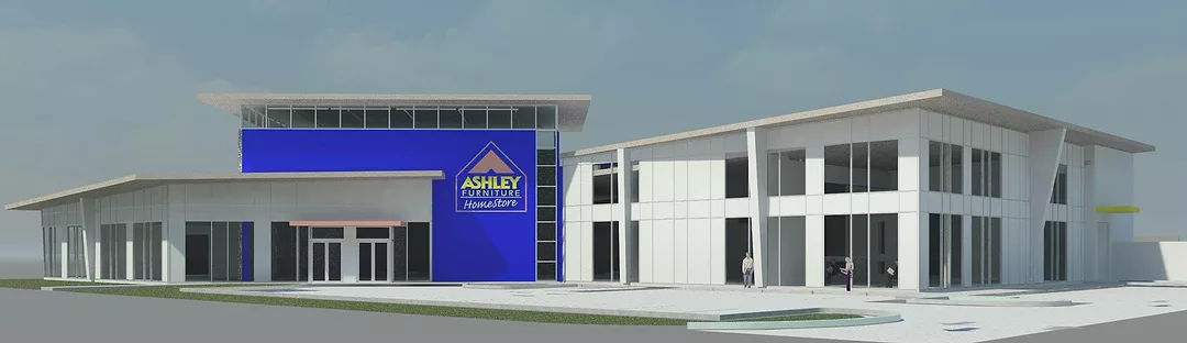 Miller Construction Co. Building “Green” Ashley Furniture HomeStore, Oakland Park, Fla
