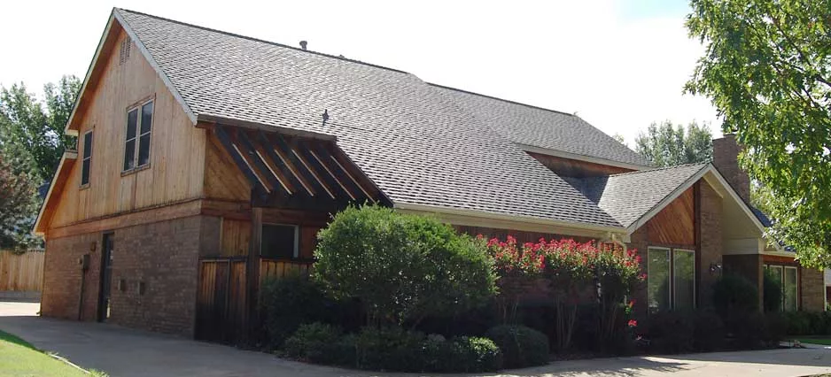 Shingle roof