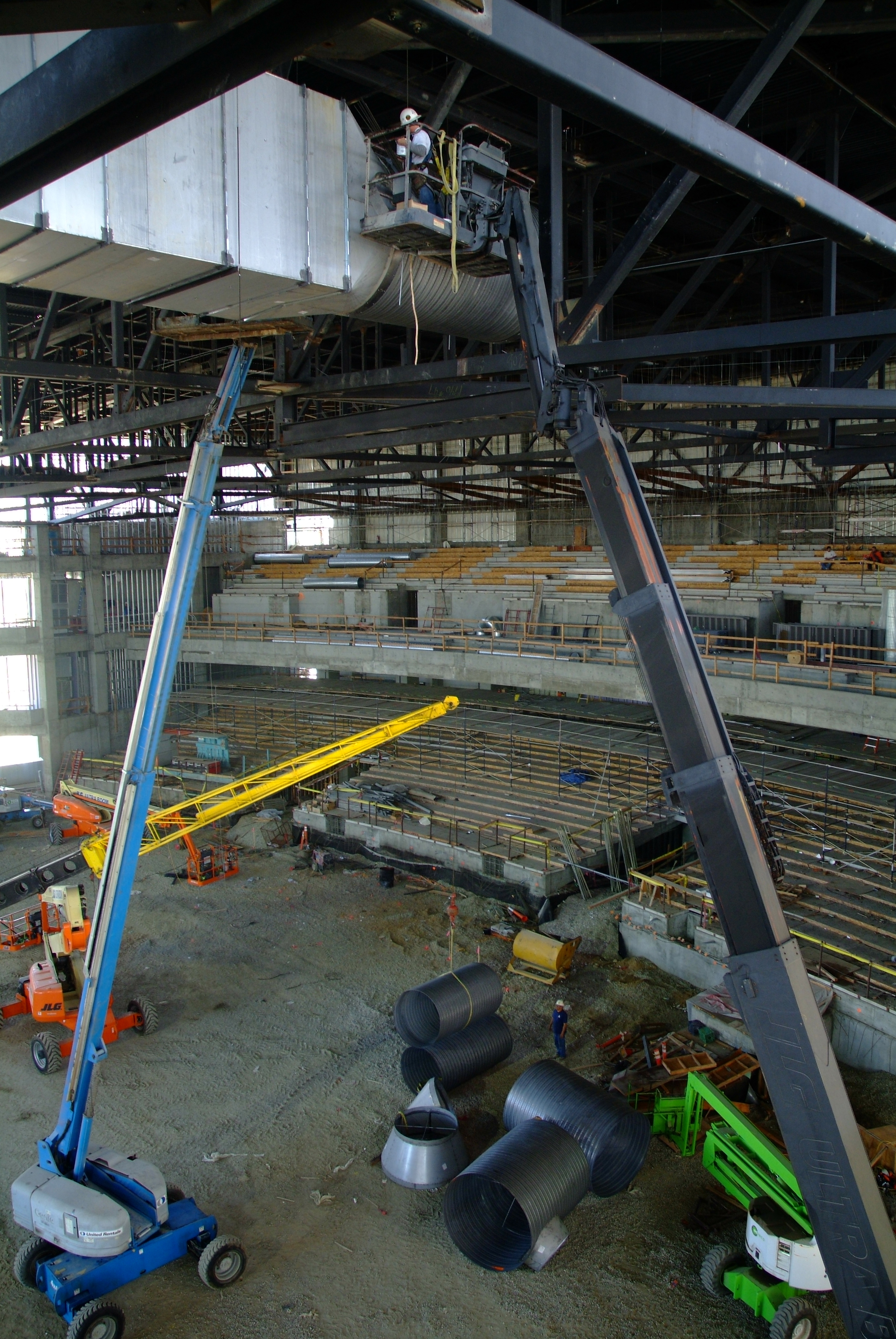 Nokia Live Theater Sheet Metal Installation