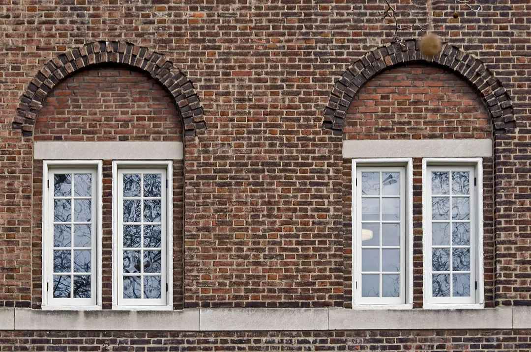 Second-floor casements - Fleisher Art Memorial